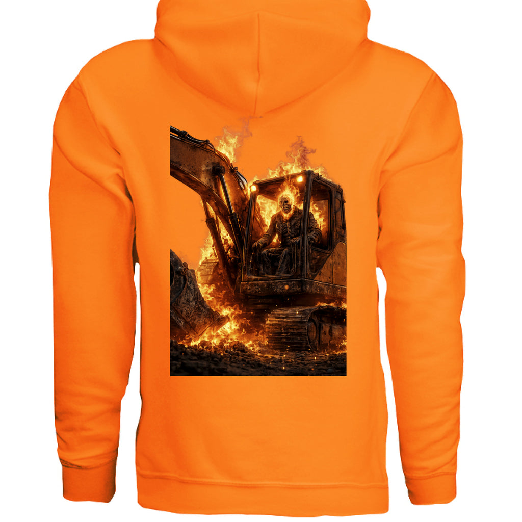 SAFETY ORANGE - BACK