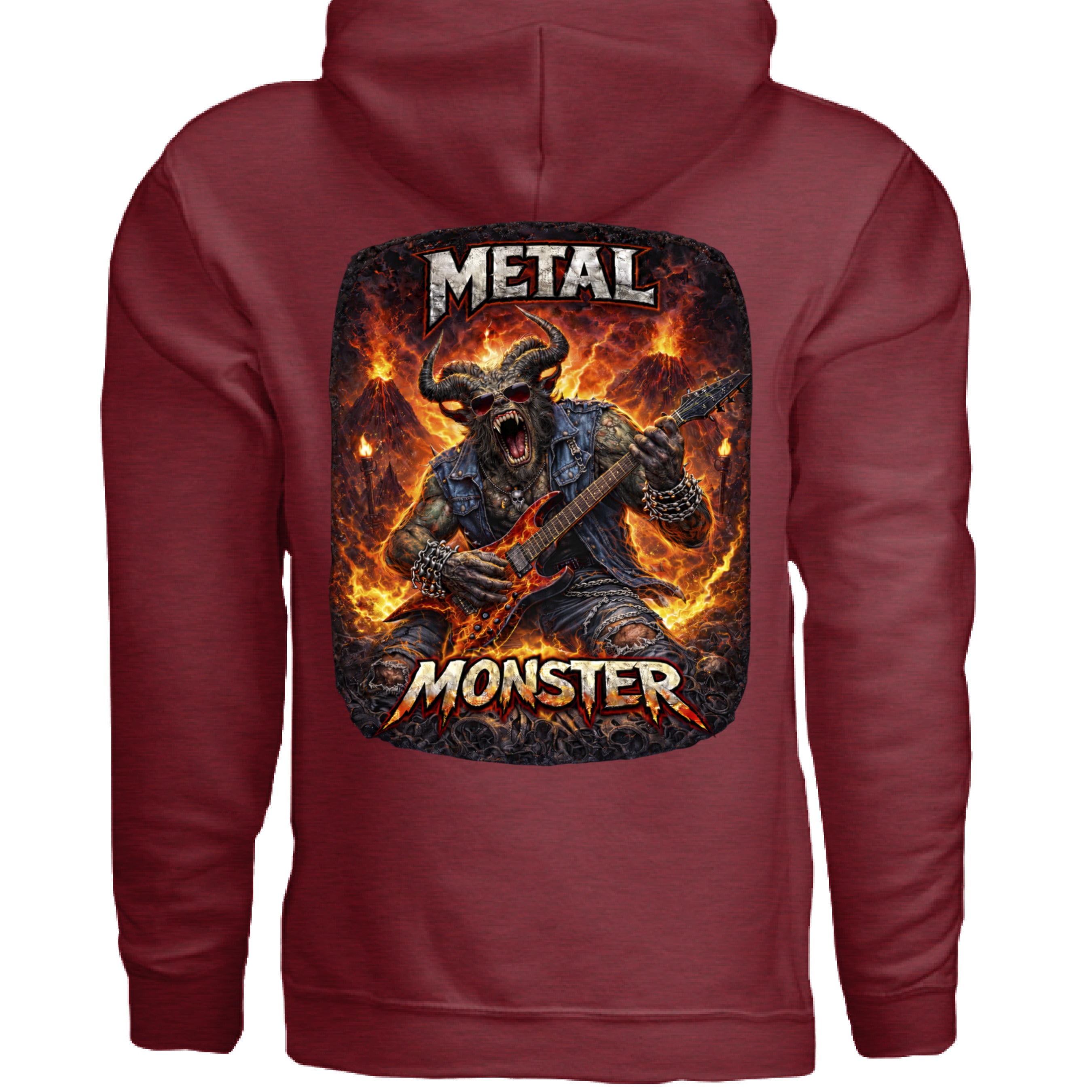 ANTIQUE CHERRY RED - BACK